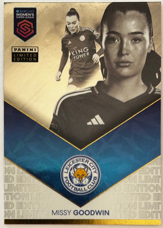 Panini Adrenalyn XL Barclays Women's Super League 2025 - MISSY GOODWIN (LEICESTER CITY) Limited Edition