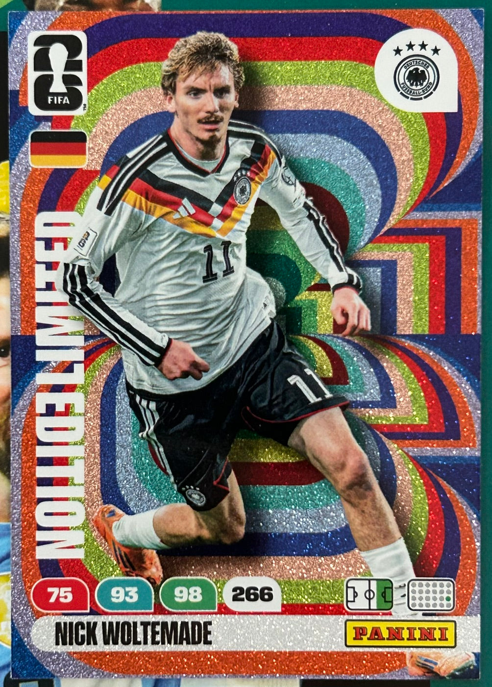 Panini FIFA World Cup 2026 Adrenalyn XL - NICK WOLTEMADE (GERMANY) Limited Edition