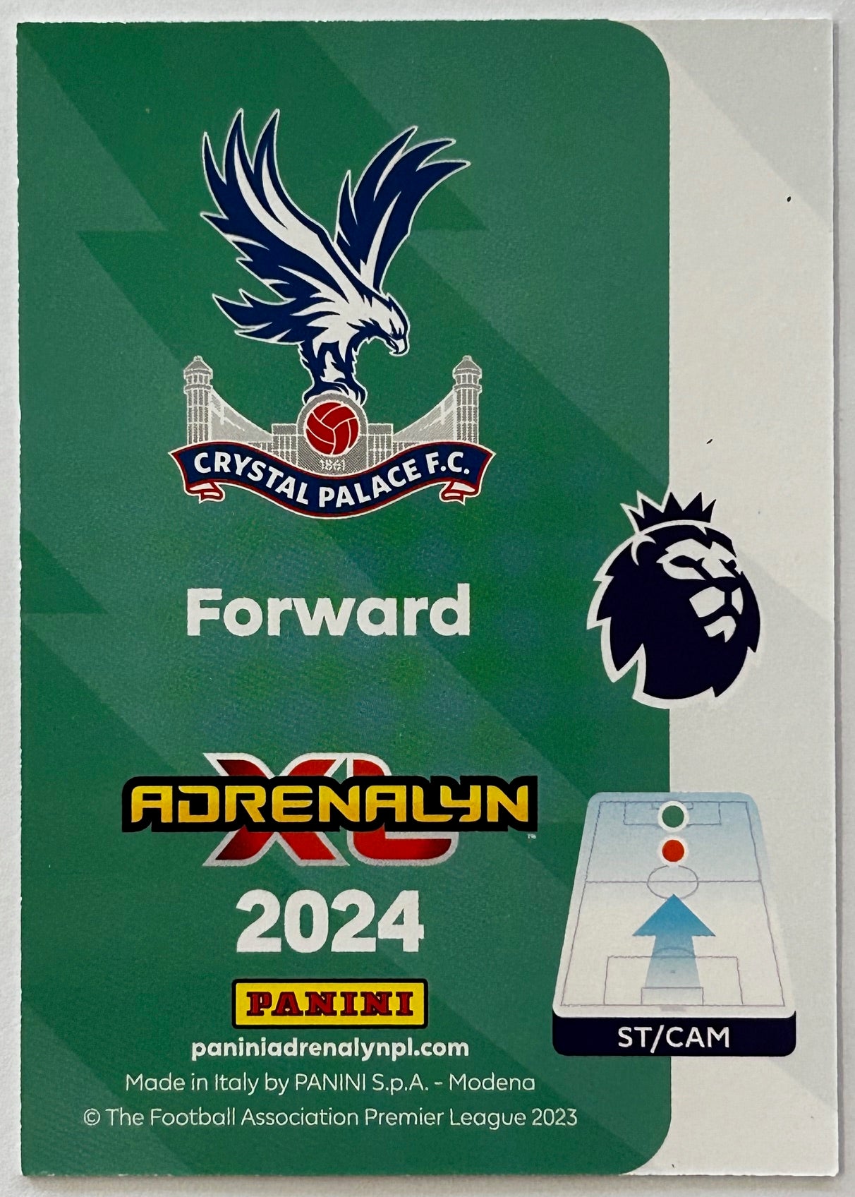 Panini Adrenalyn XL Premier League 2024 - MATHEUS FRANCA (CRYSTAL PALACE) Star Signing 488