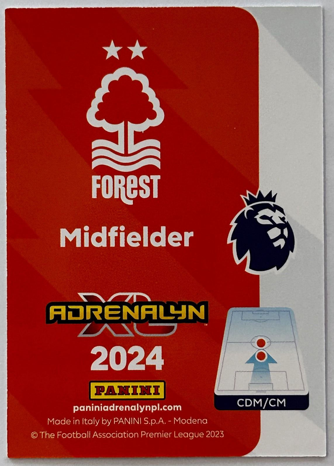 Panini Adrenalyn XL Premier League 2024 - IBRAHIM SANGARE (NOTTINGHAM FOREST) Star Signing 506