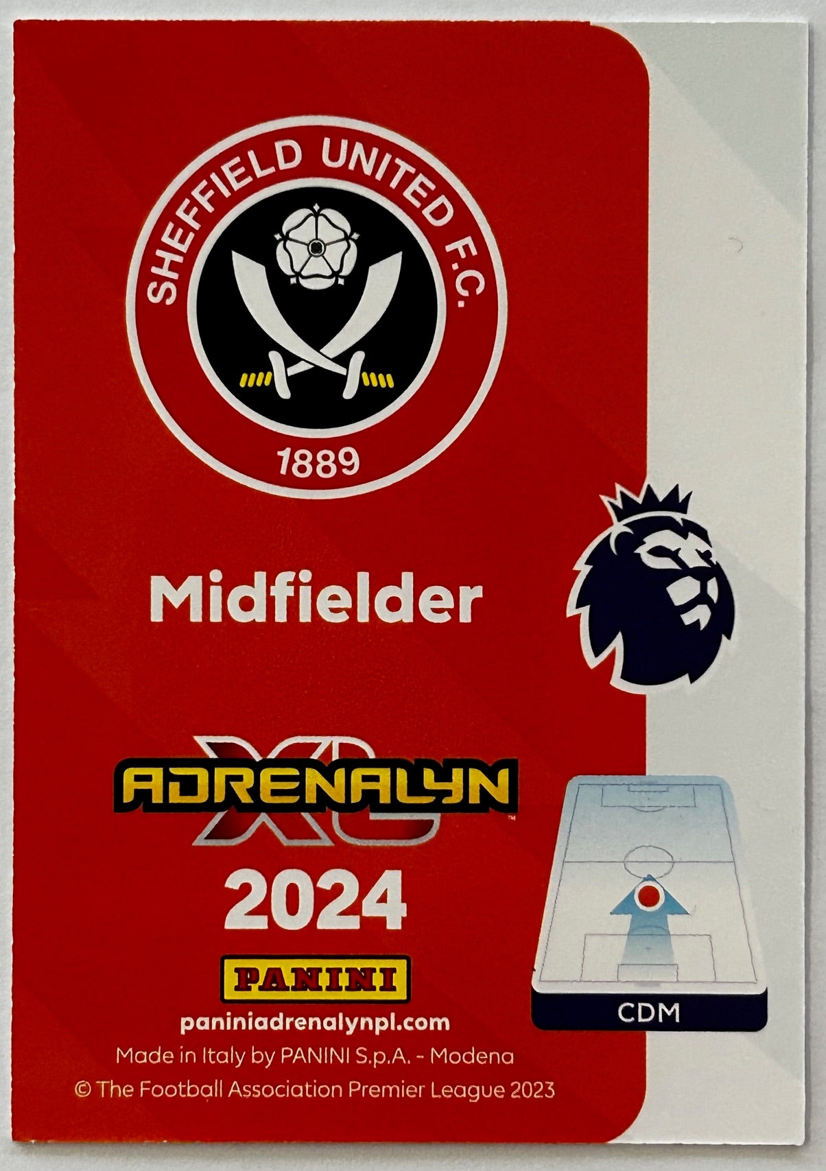 Panini Adrenalyn XL Premier League 2024 - VINICIUS SOUZA (SHEFFIELD UNITED) Star Signing 509