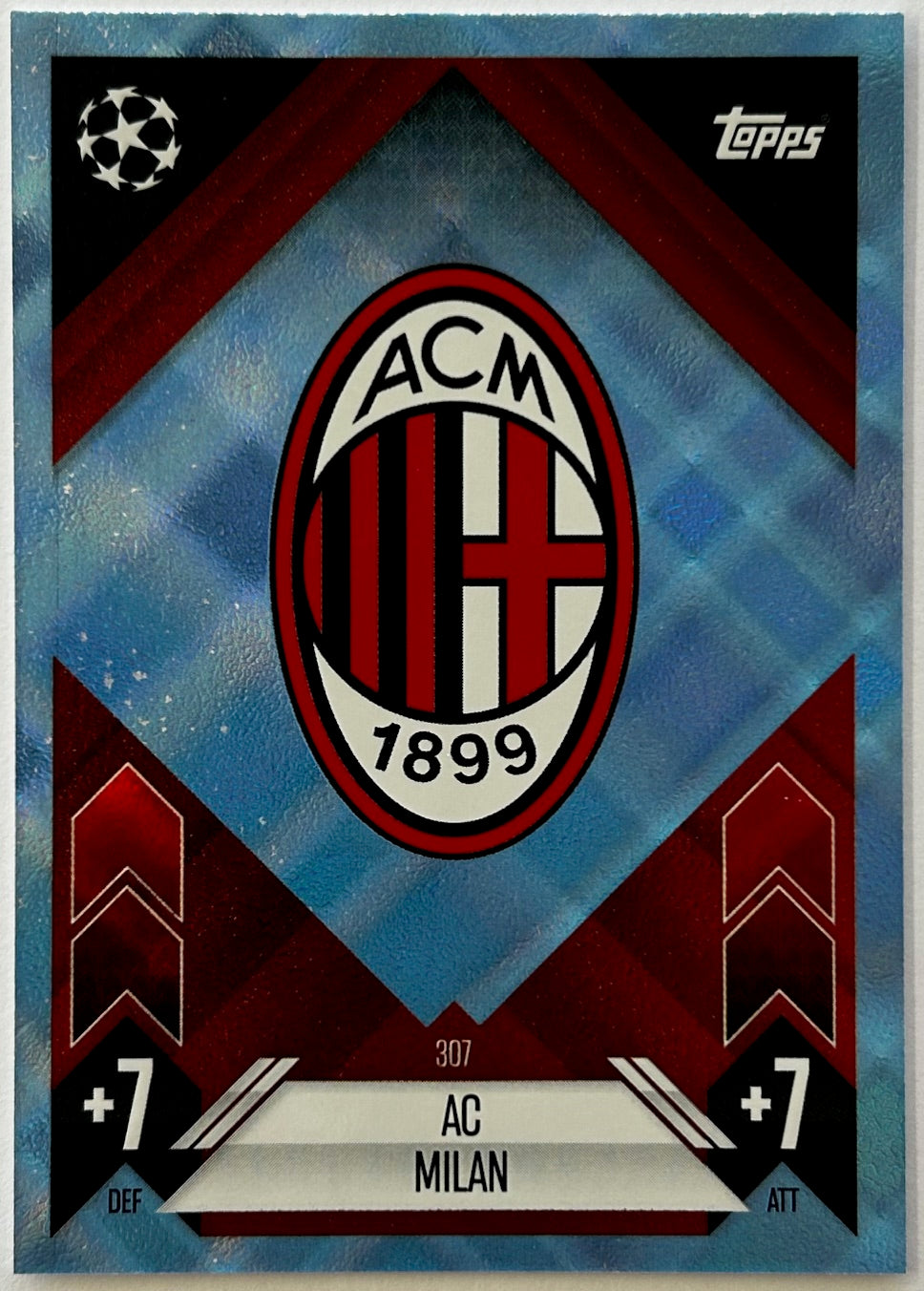 Topps 2024-25 Match Attax UEFA - Single CRYSTAL PARALLEL Cards