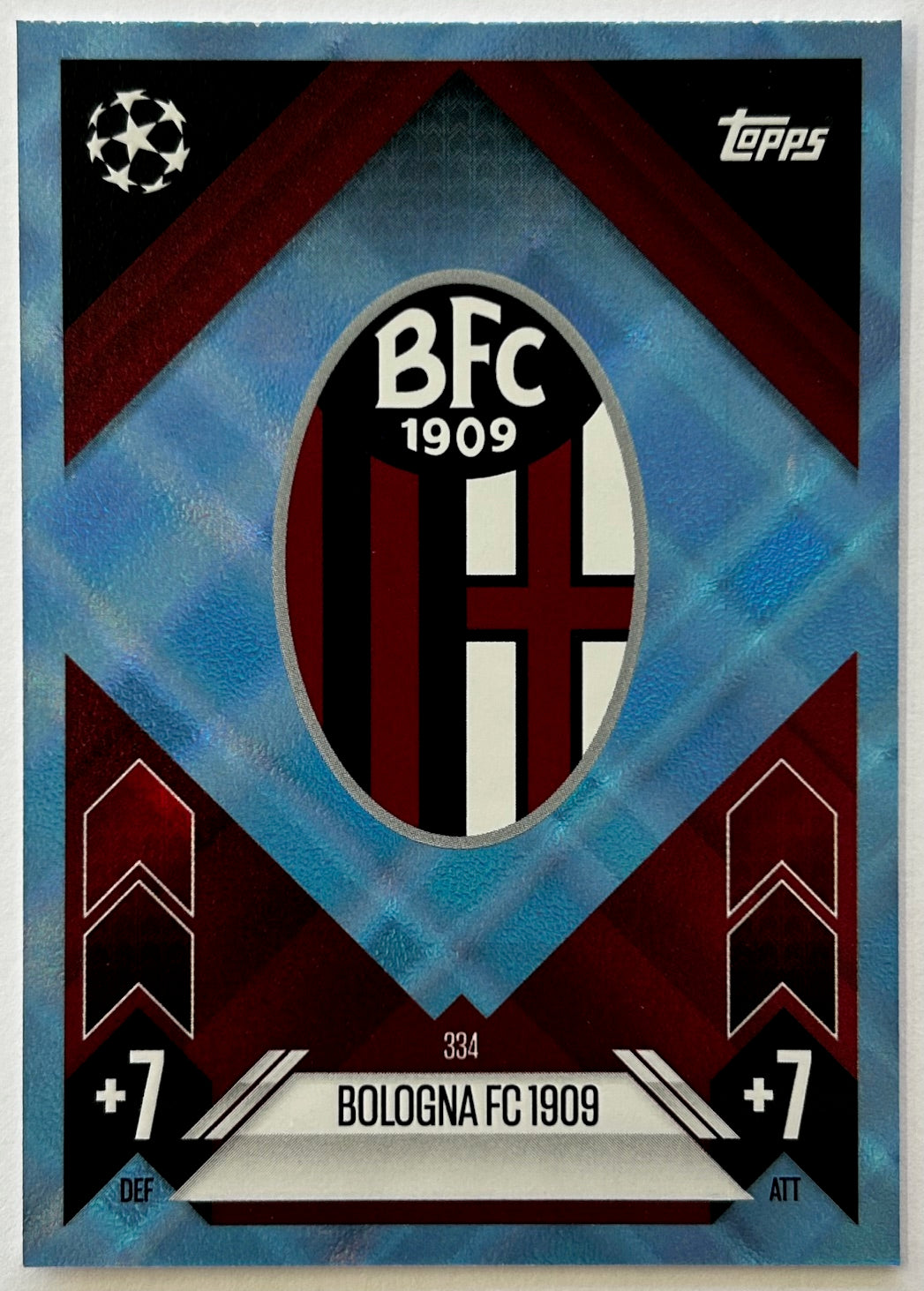 Topps 2024-25 Match Attax UEFA - Single CRYSTAL PARALLEL Cards