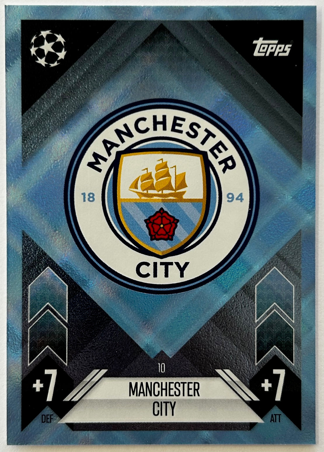 Topps 2024-25 Match Attax UEFA - Single CRYSTAL PARALLEL Cards