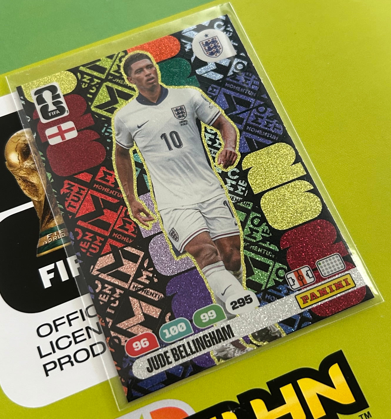 Panini FIFA World Cup 2026 Adrenalyn XL - JUDE BELLINGHAM (ENGLAND) Momentum Holofoil *Rare Special Edition*