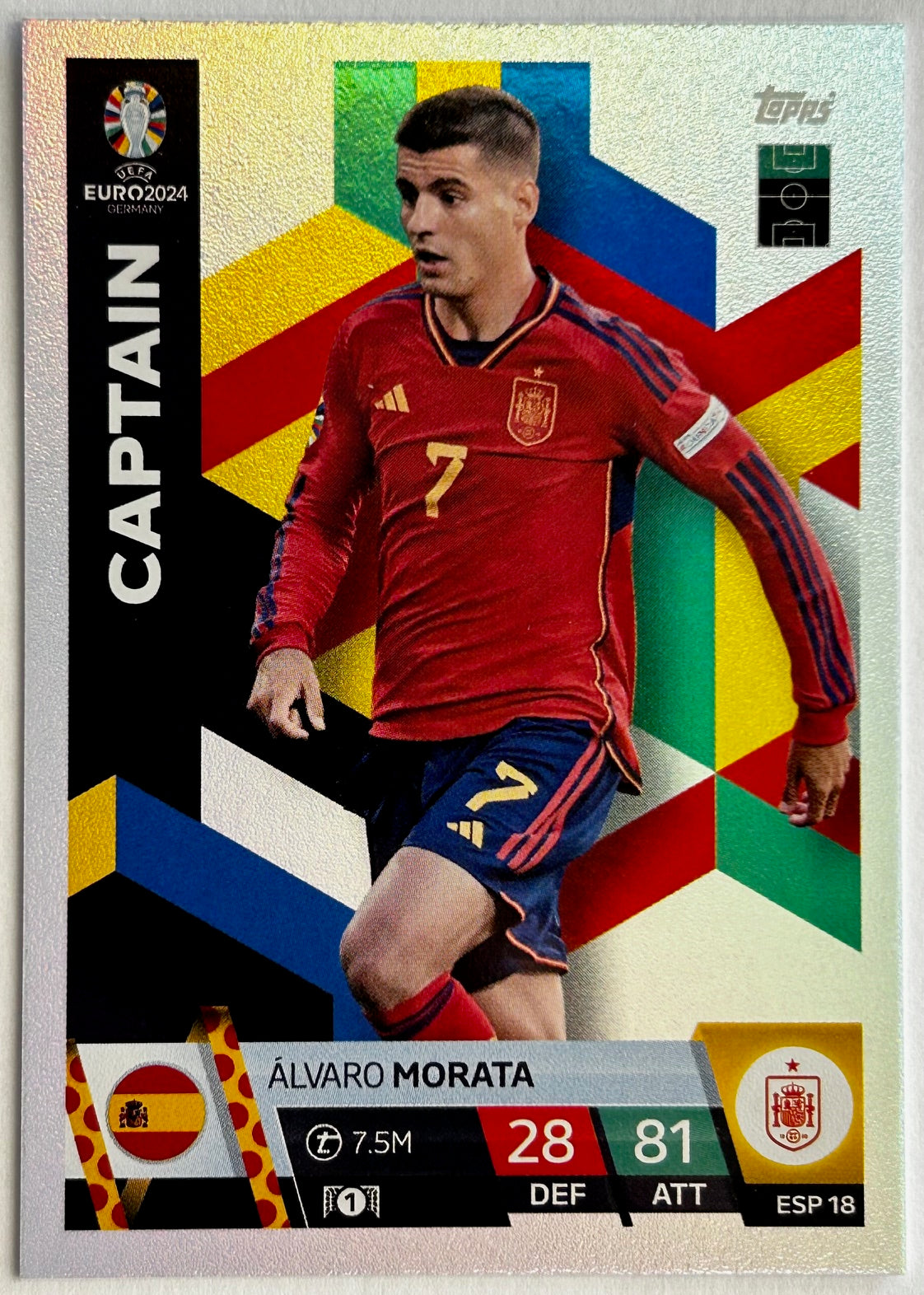Topps Match Attax UEFA EURO 2024 - Single CAPTAIN Cards (All Teams)