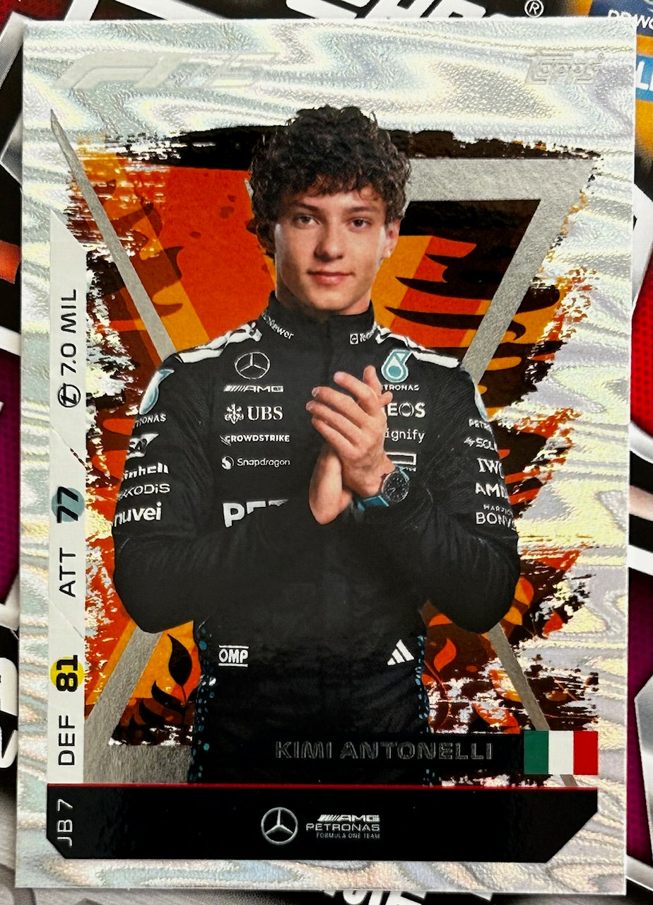 Topps F1 Turbo Attax 2025 - Single MONSTER BOX EXCLUSIVE Cards (#JB1 - #JB12)