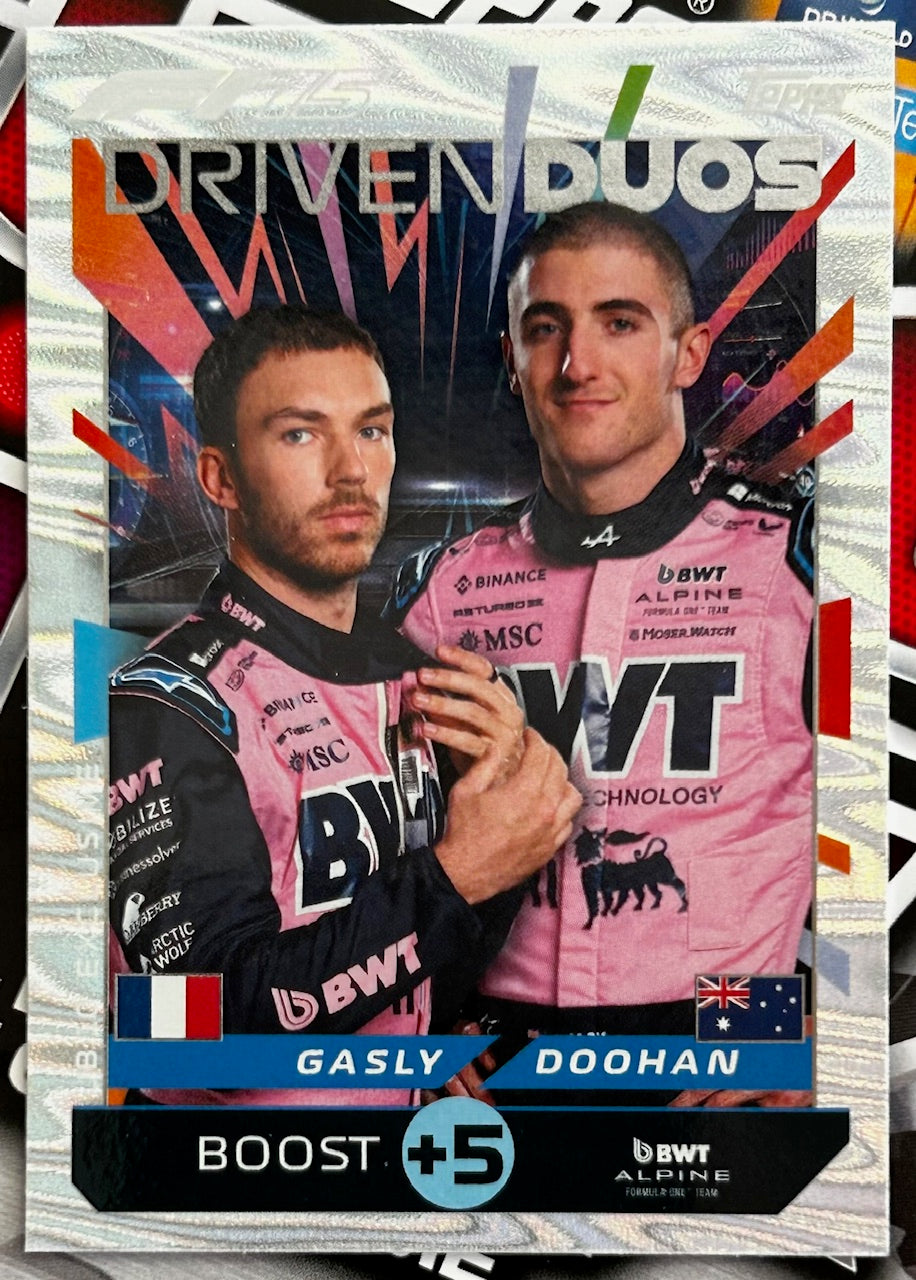 Topps F1 Turbo Attax 2025 - Single MONSTER BOX EXCLUSIVE Cards (#JB1 - #JB12)