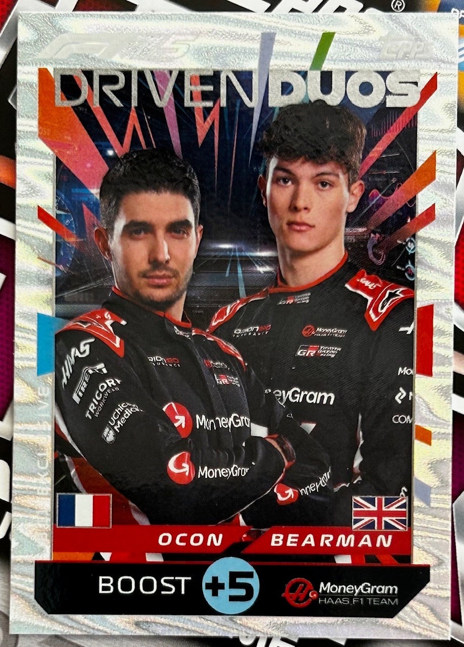 Topps F1 Turbo Attax 2025 - Single MONSTER BOX EXCLUSIVE Cards (#JB1 - #JB12)