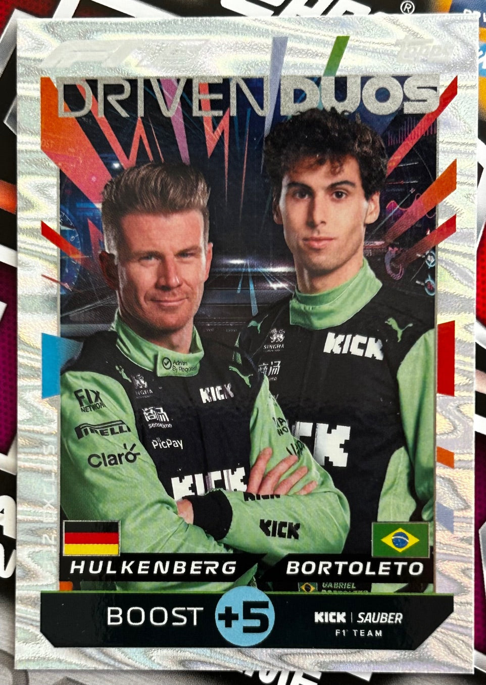 Topps F1 Turbo Attax 2025 - Single MONSTER BOX EXCLUSIVE Cards (#JB1 - #JB12)