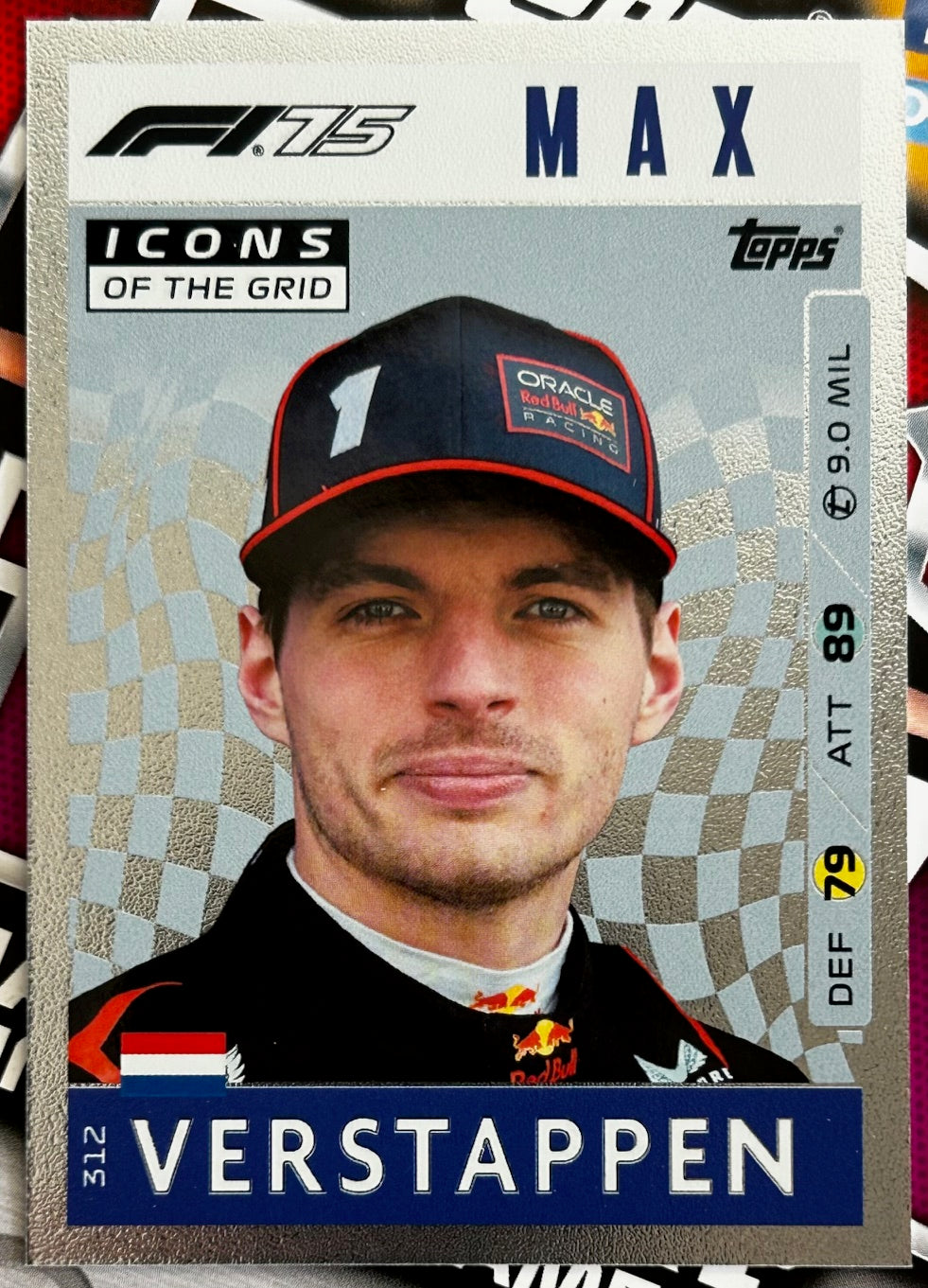 Topps F1 Turbo Attax 2025 - Single ICONS OF THE GRID Cards (#295 - #312)