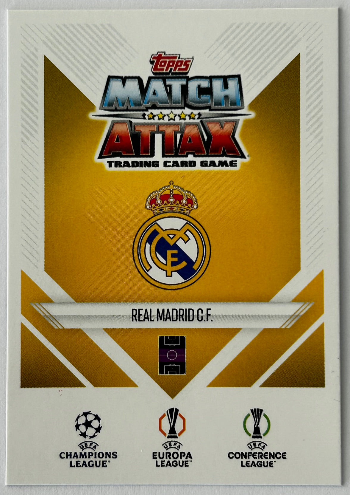 Topps 2024-25 Match Attax UEFA - EDUARDO CAMAVINGA (REAL MADRID) 100 Club #474