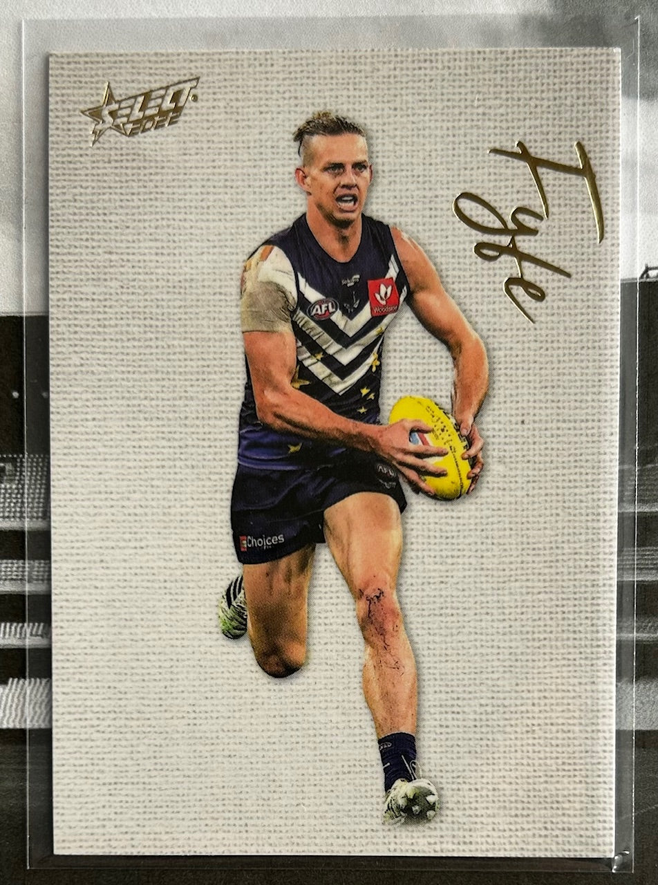 Select AFL Footy Stars 2022 - NAT FYFE (FREMANTLE DOCKERS) Blank Canvas BC59 /250