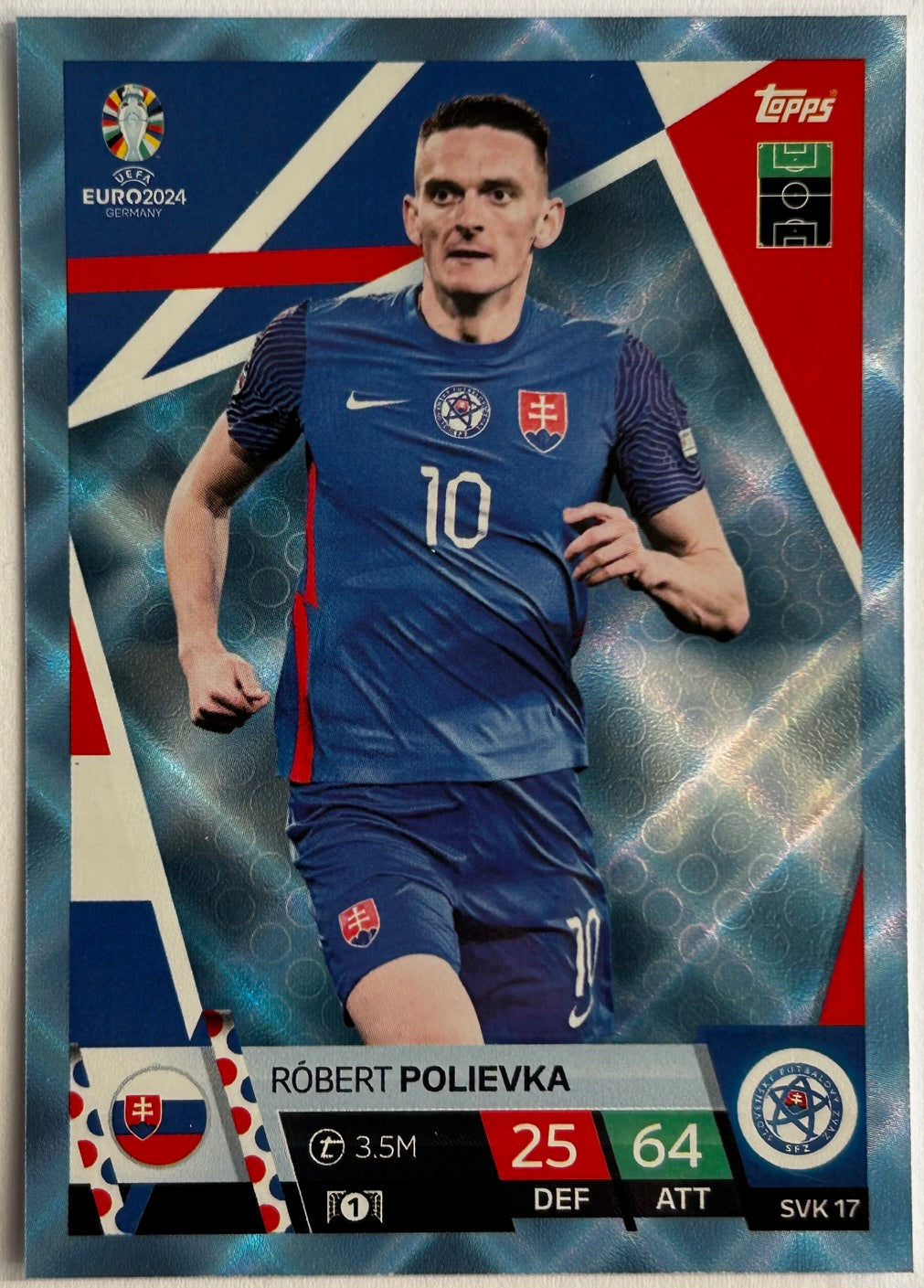 Topps Match Attax UEFA EURO 2024 - Single CRYSTAL PARALLEL Cards (All Teams)
