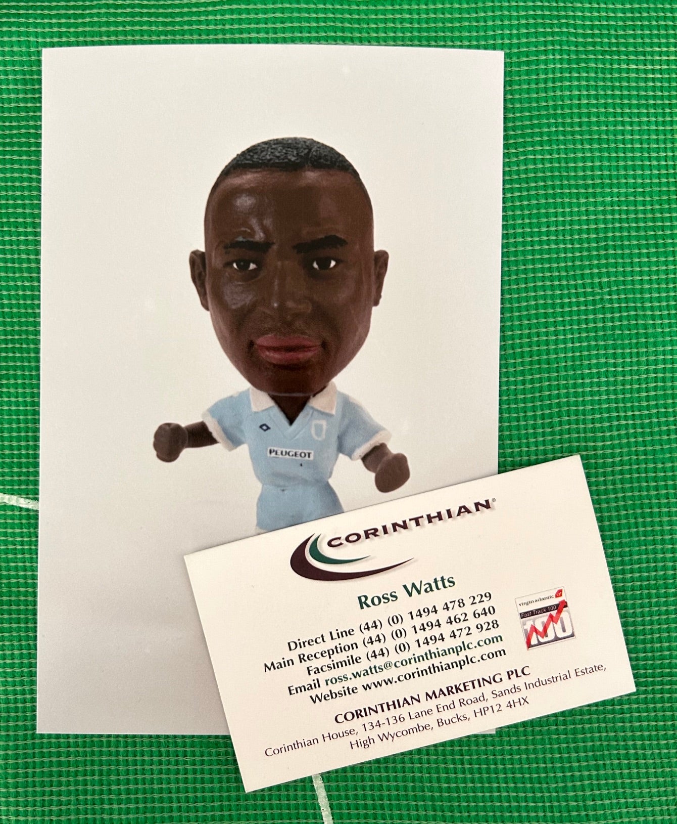 Corinthian PETER NDLOVU (COVENTRY CITY 1995) Early Product Development Photo
