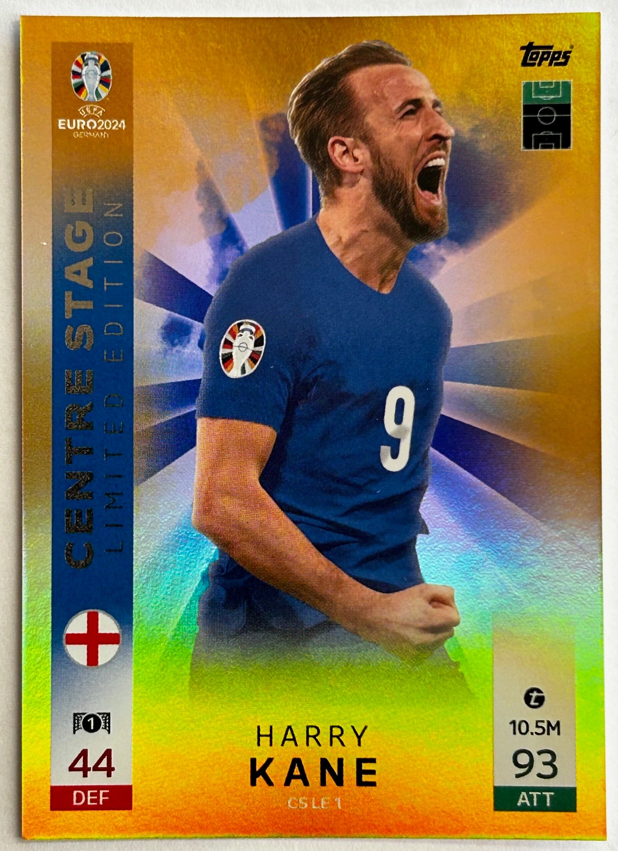 Carte Topps Match Attax EURO 2024 - Kaan Ayhan Turquie #CP 3 - Édition Challenger - Neuve