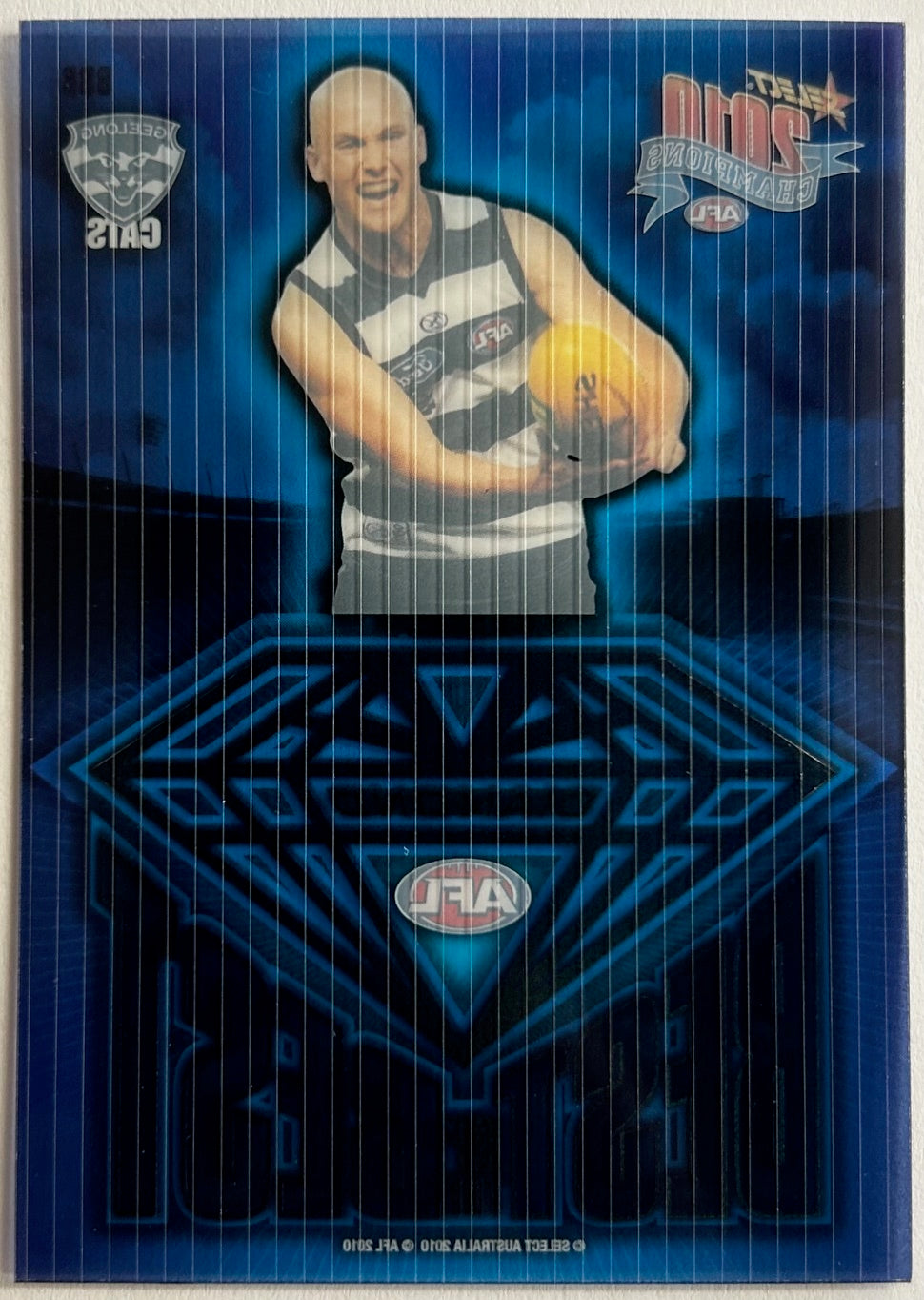 2010 Select AFL Champions - GARY ABLETT (GEELONG CATS) Best of the Best Diamond BB6
