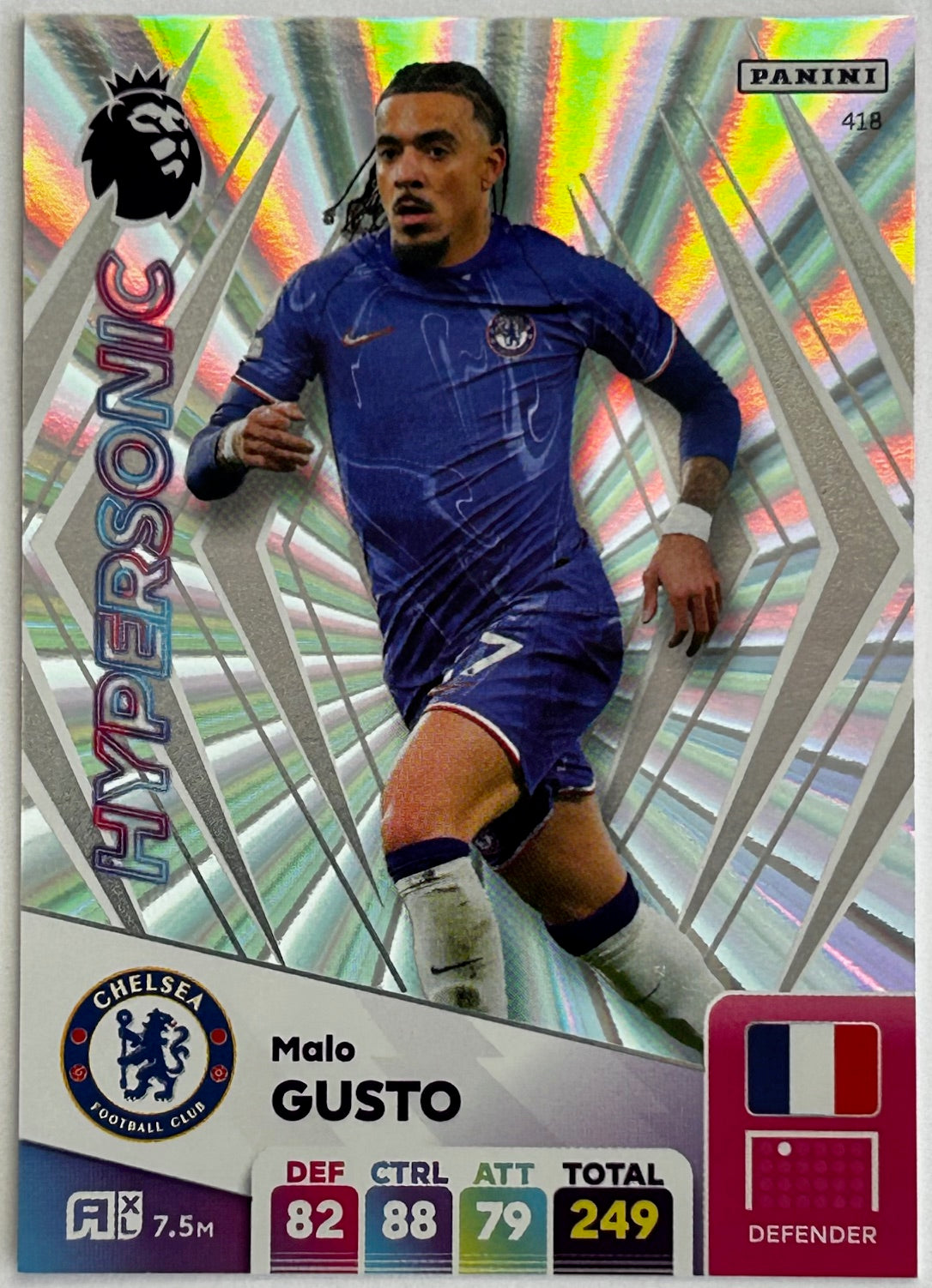 Panini Adrenalyn XL Premier League 2025 - Single HYPERSONIC Cards (#415 - #423) 1:7 packets