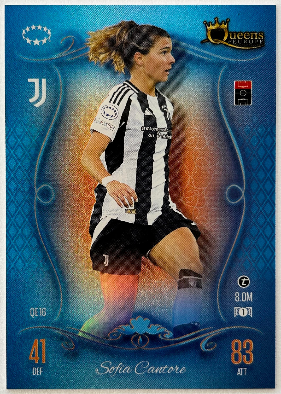 Topps 2024-25 Match Attax UEFA Update - Single QUEENS OF EUROPE Cards (QE1 - QE16)