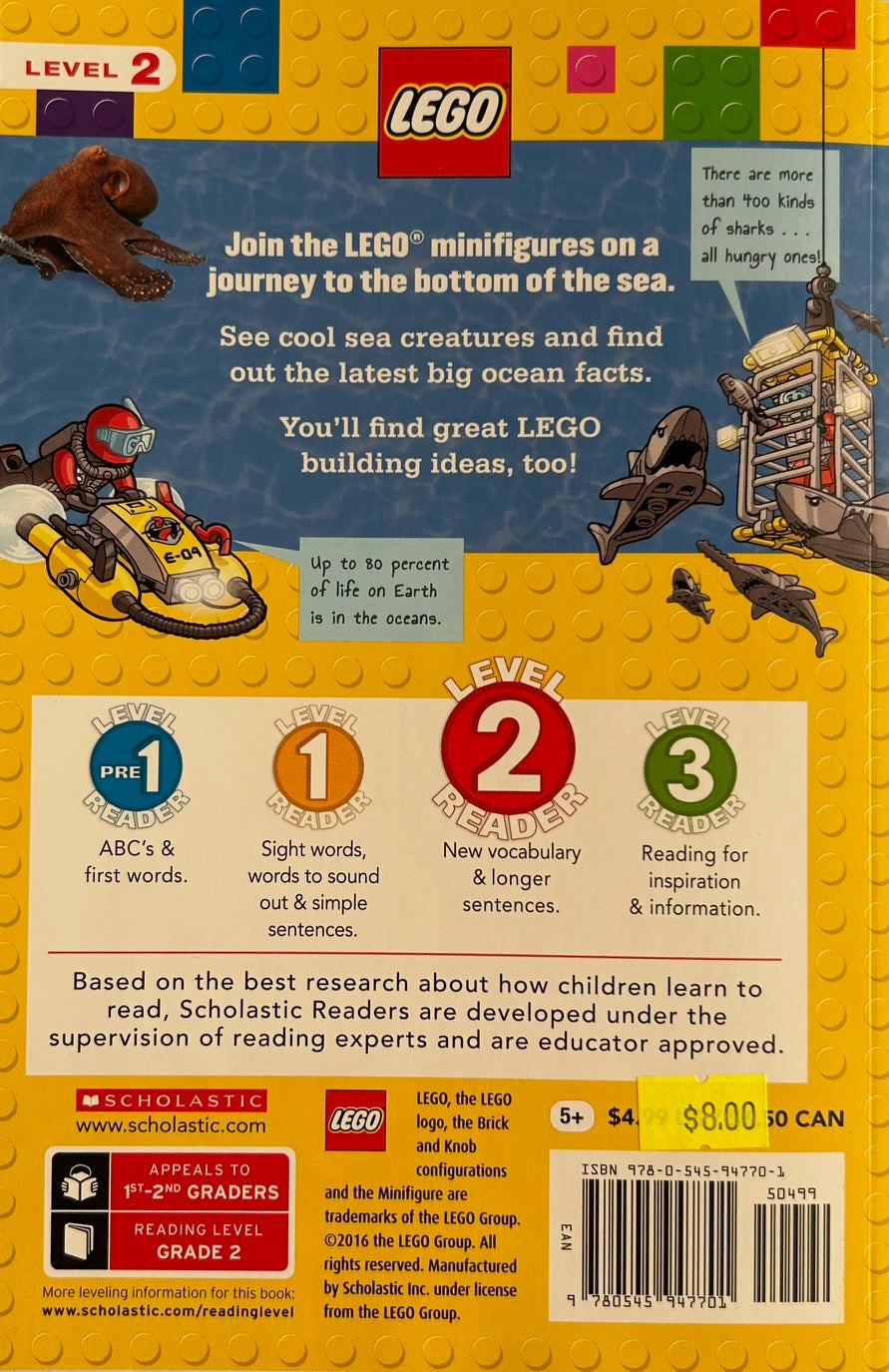 LEGO DEEP DIVE A Lego Adventure in the Real World including 30 Stickers (Paperback)