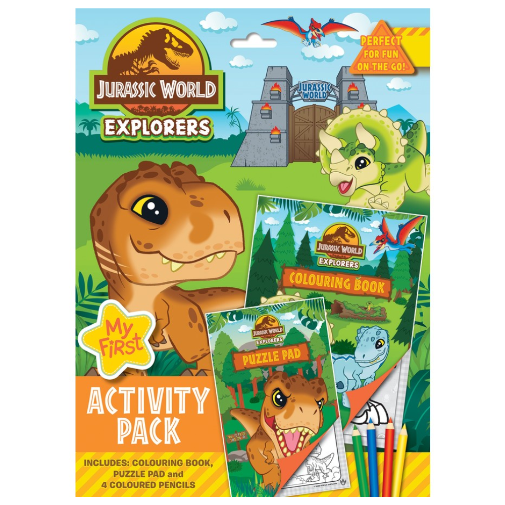Jurassic World Explorers: My First Activity Pack (2025 Release)