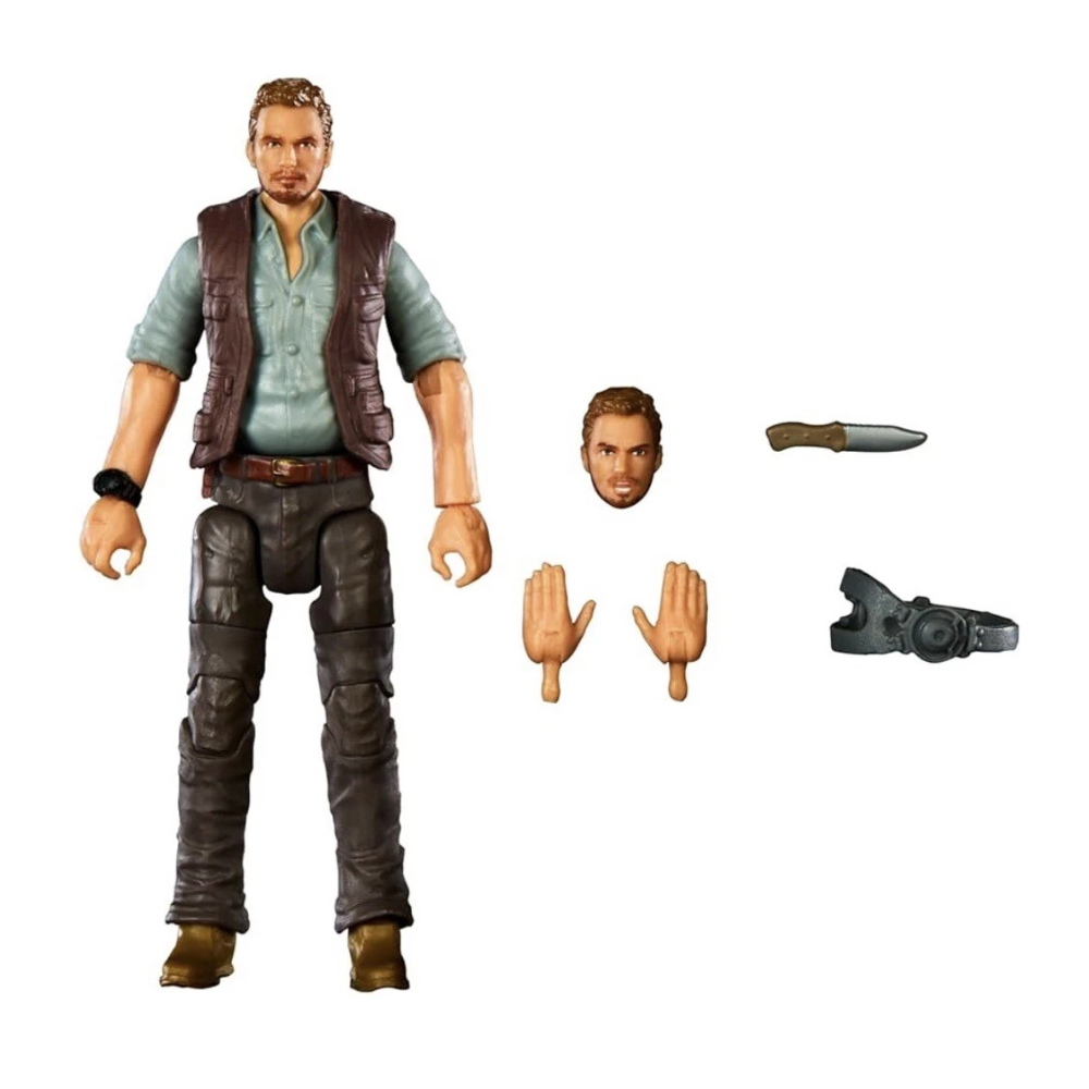 Jurassic World Hammond Collection - OWEN GRADY 3.75" Action Figure HTV60