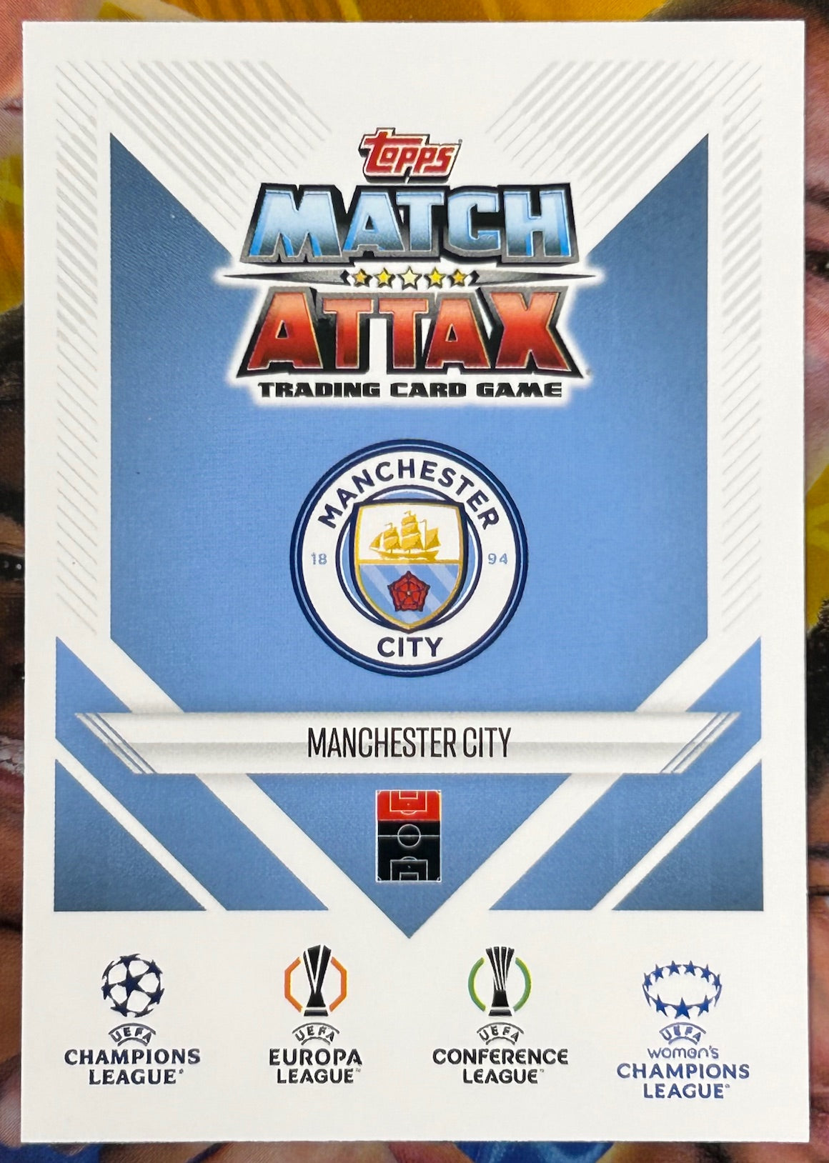 Topps 2024-25 Match Attax Extra UEFA - ERLING HAALAND (MAN CITY) White Gold Limited Edition #LE1