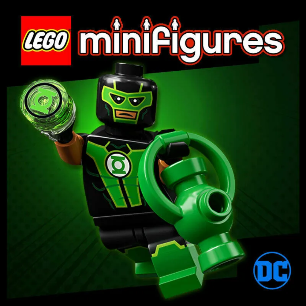 Lego DC Super Heroes Minifigure 71026 Green Lantern (Simon Baz