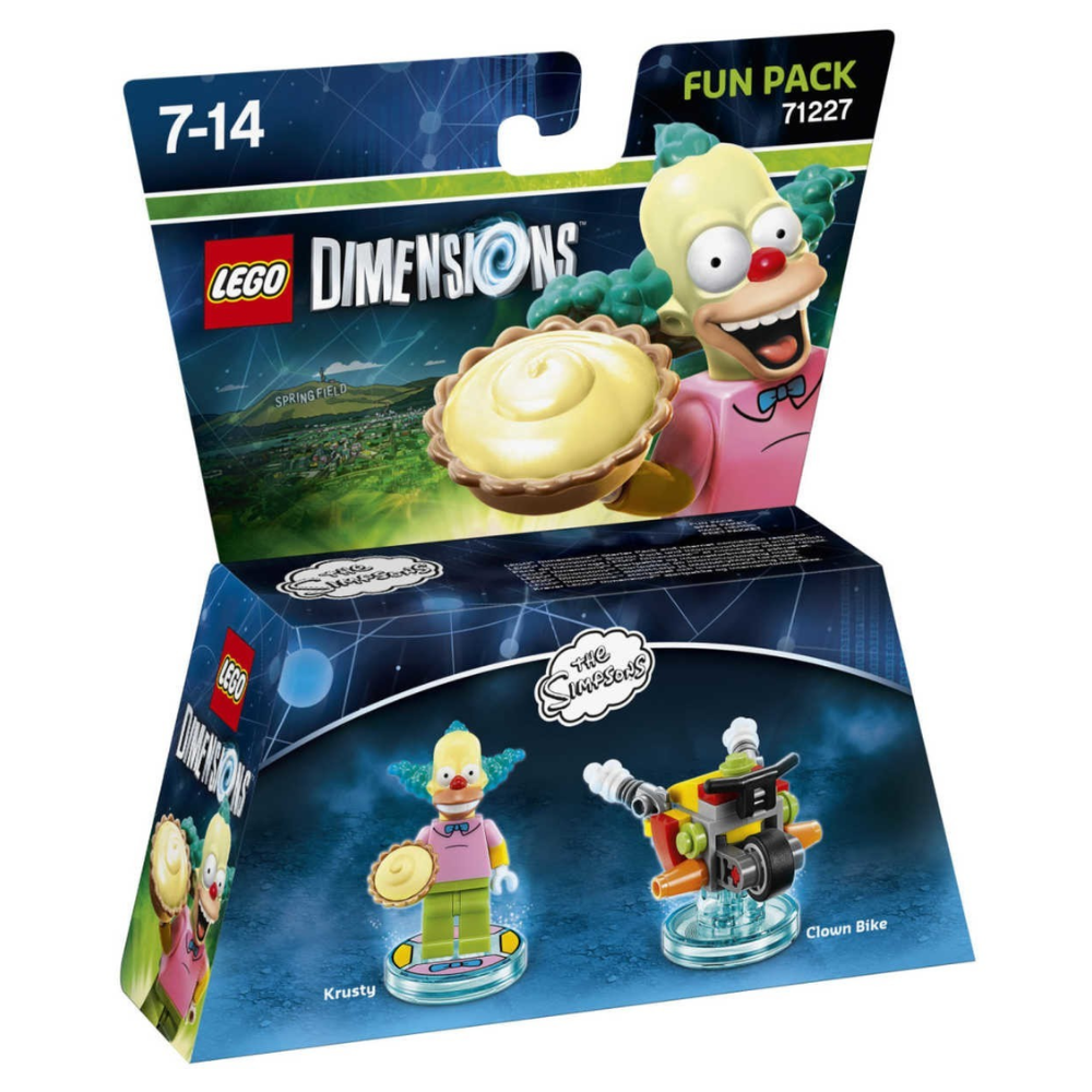 Lego Dimensions The Simpsons Krusty Fun Pack 71227