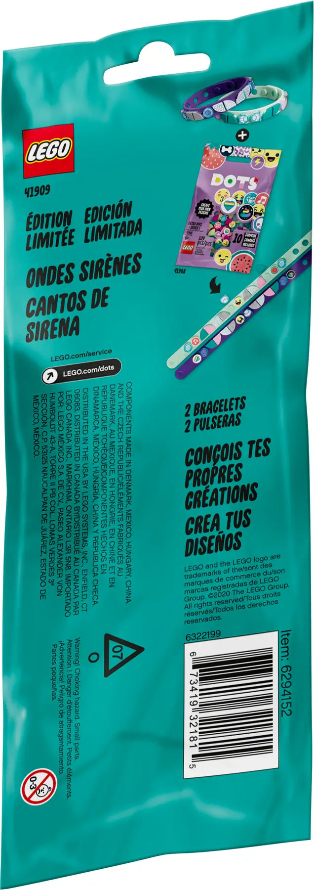 Lego DOTS™ Mermaid Vibes Bracelets 41909