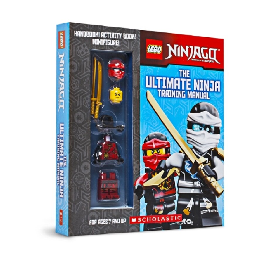 Lego Ninjago Masters of Spinjitzu: Ultimate Ninja Training Manual with Kai minifigure