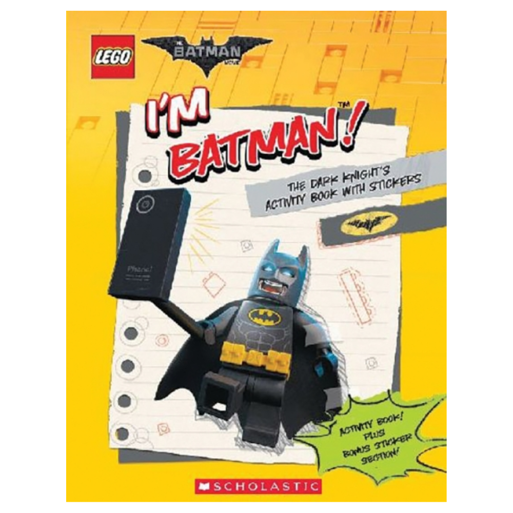 Lego The Batman Movie - I'M BATMAN Activity Book (2017 Release)