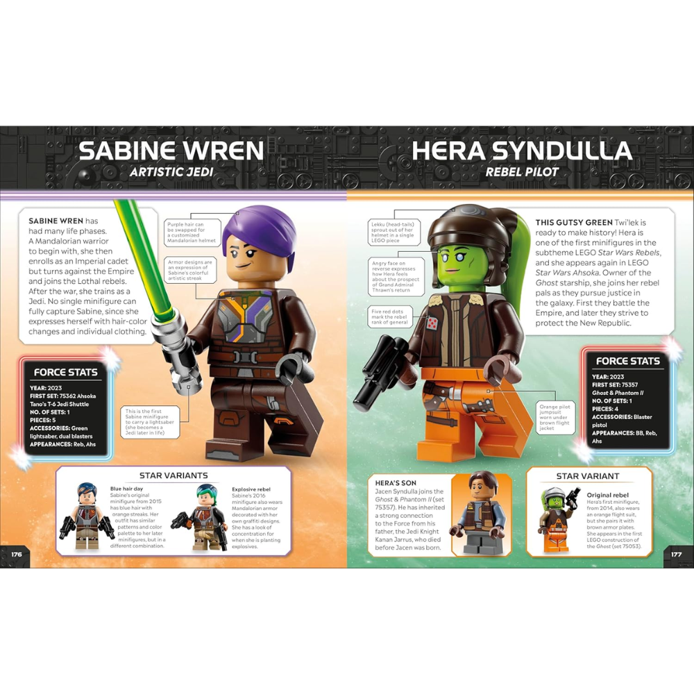 Lego Star Wars Character Encyclopedia Updated Edition with Exclusive Emperor Palpatine Minifigure