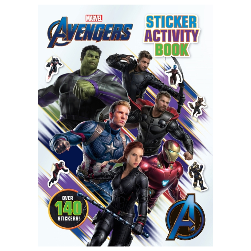 Marvel Avengers Endgame Sticker Activity Book (2019 Release)