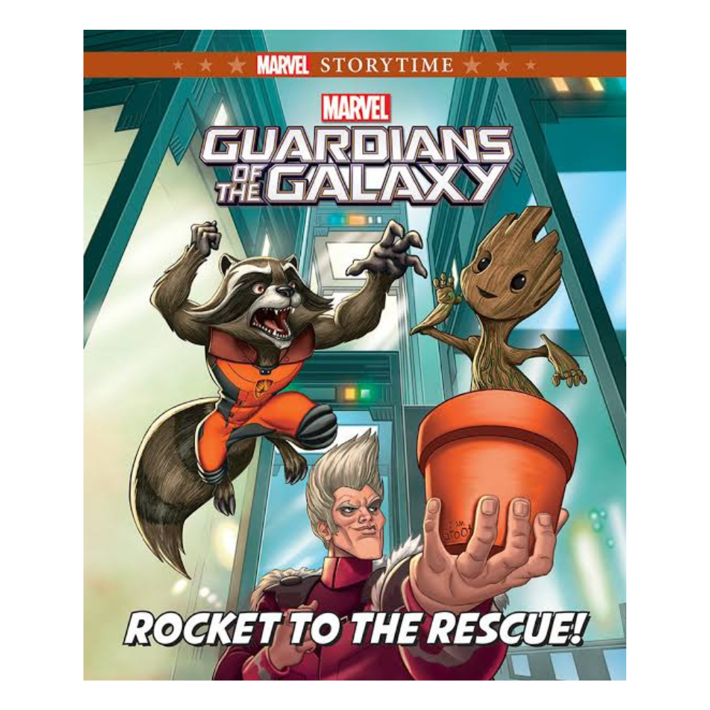 Marvel Books - GUARDIANS OF THE GALAXY Rocket to the Rescue! (Marvel Storytime)