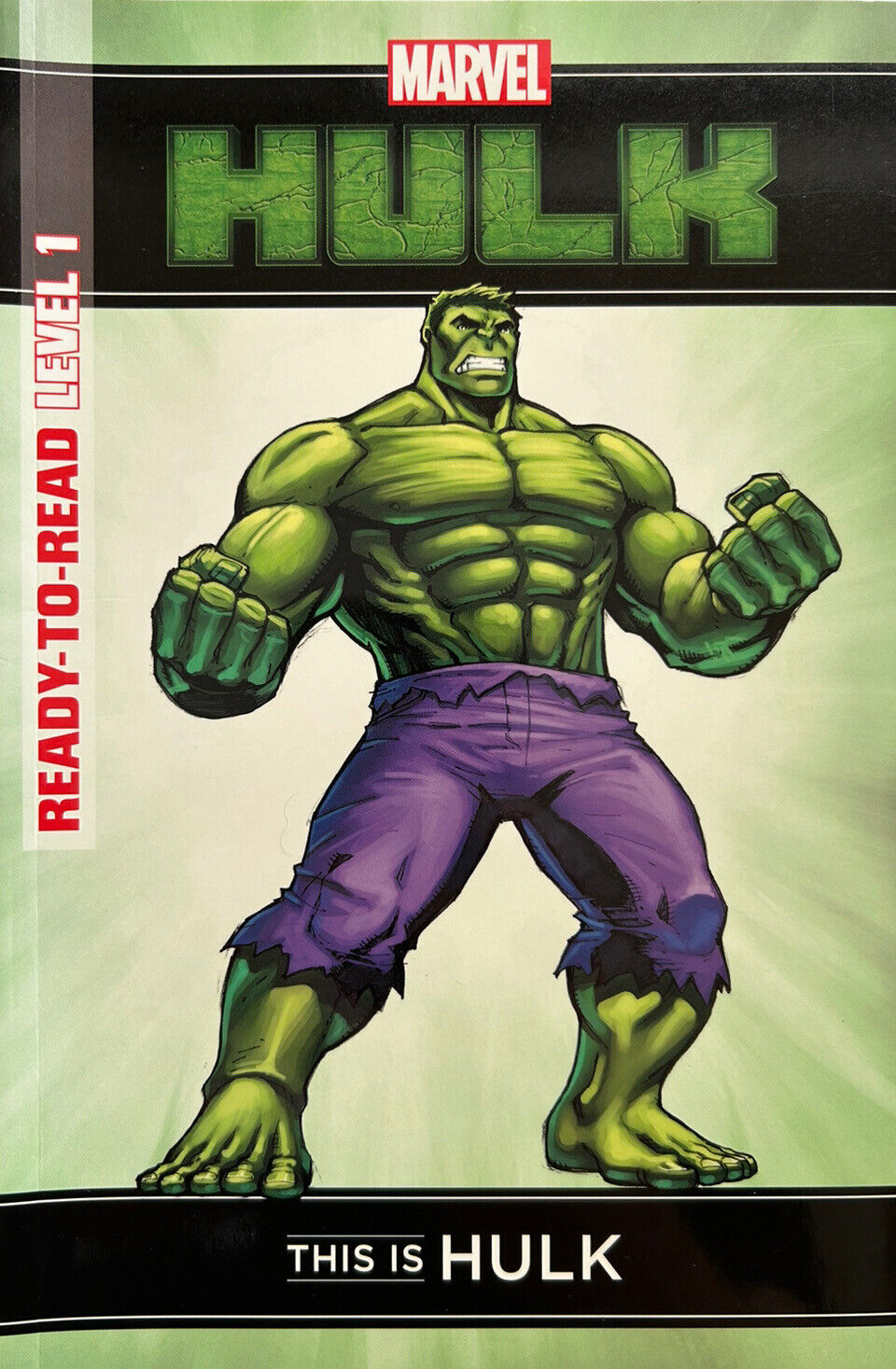 Marvel Books - HULK: THIS IS HULK Ready-To-Read Level 1