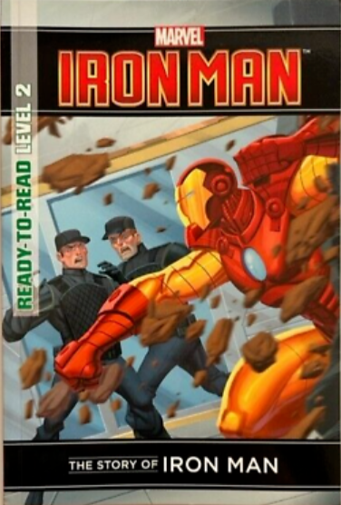 Marvel Books - IRON MAN: THE STORY OF IRON MAN Ready-To-Read Level 2