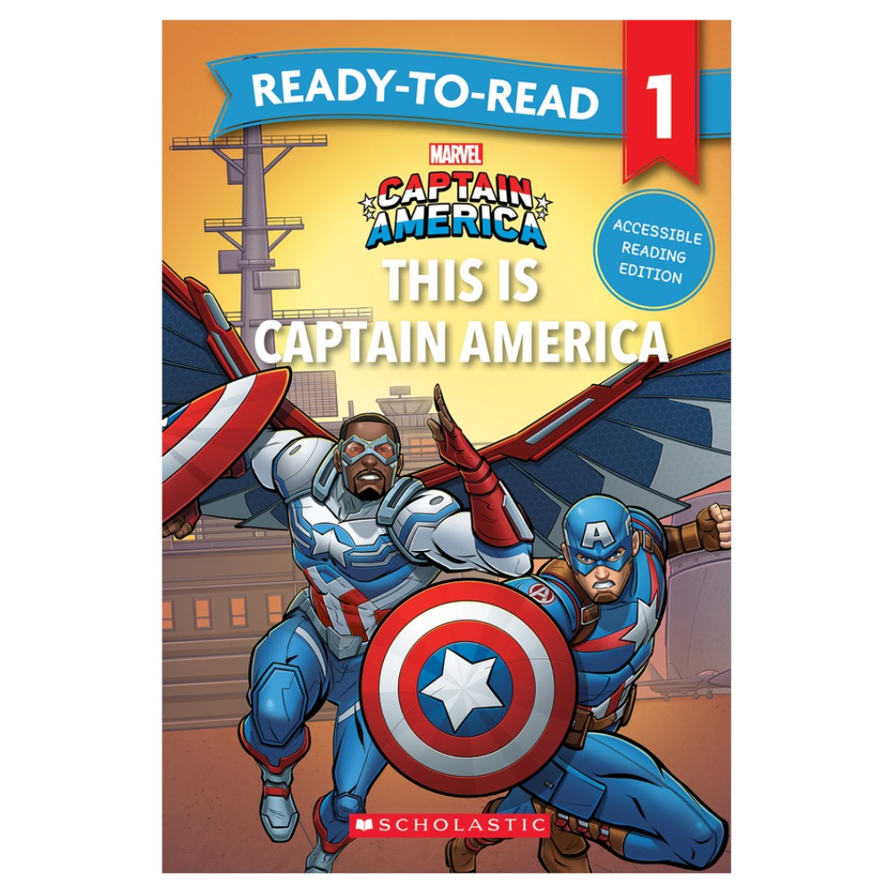 Marvel Captain America THIS IS CAPTAIN AMERICA - Ready-to-Read Level 1 (2025 Release)