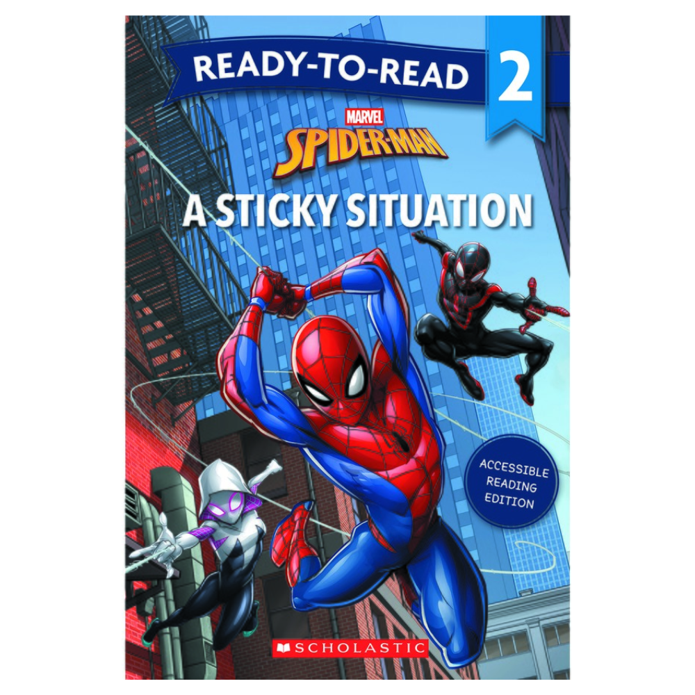 Marvel Spider-Man A STICKY SITUATION - Ready-to-Read Level 2 (2025 Release)
