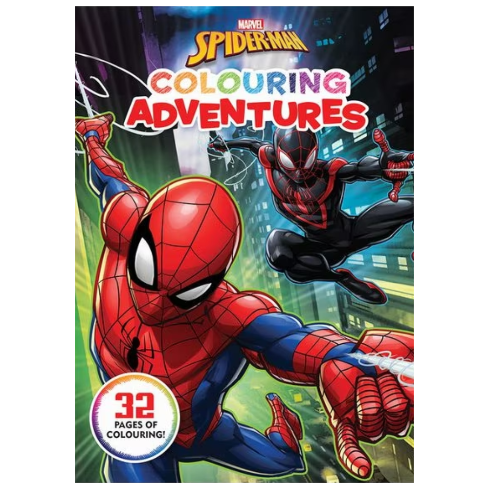 Marvel Spider-Man Colouring Adventures (2018 Release)