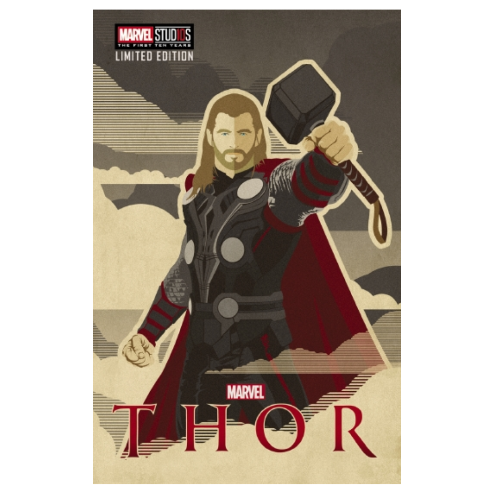 Marvel Studios The First Ten Years THOR Movie Novel (Limited Edition Paperback)