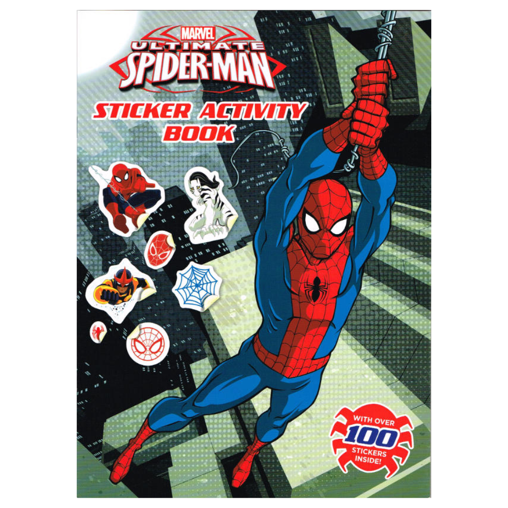 Marvel Ultimate Spider-Man Sticker Activity Book (2016 Release)