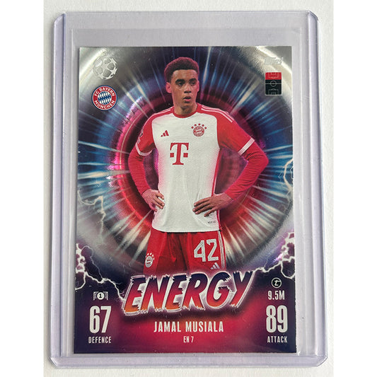 Topps 2023-24 Match Attax UEFA - MUSIALA (BAYERN MUNICH) Energy EN7