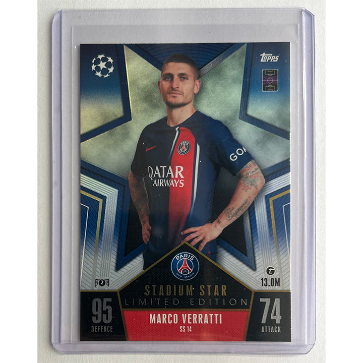 Topps 2023-24 Match Attax UEFA - VERRATTI (PSG) Stadium Star SS14