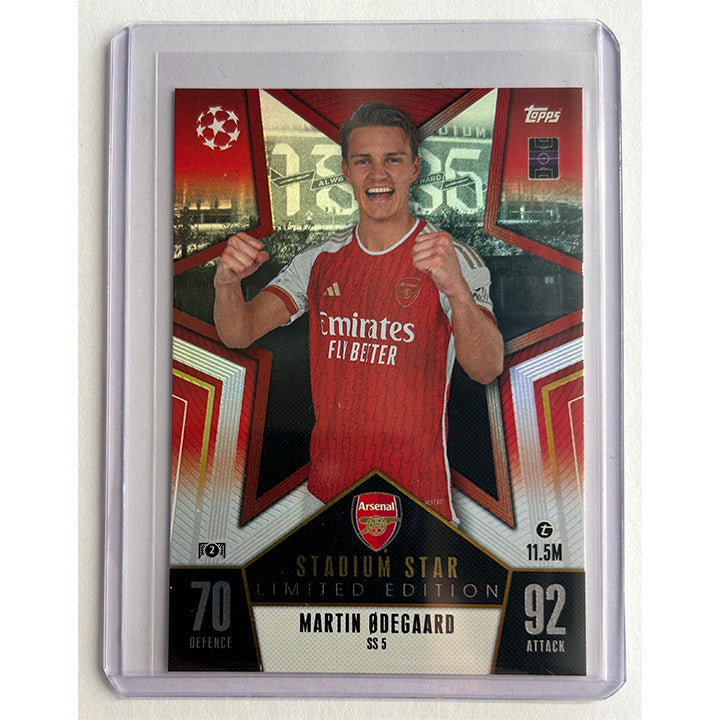 Topps 2023-24 Match Attax UEFA - ØDEGAARD (ARSENAL) Stadium Star SS5