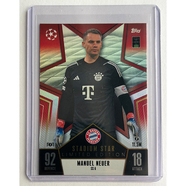 Topps 2023-24 Match Attax UEFA - NEUER (BAYERN MUNICH) Stadium Star SS6