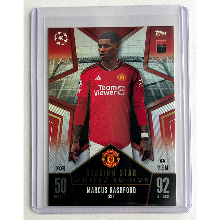 Topps 2023-24 Match Attax UEFA - RASHFORD (MAN UTD) Stadium Star SS9