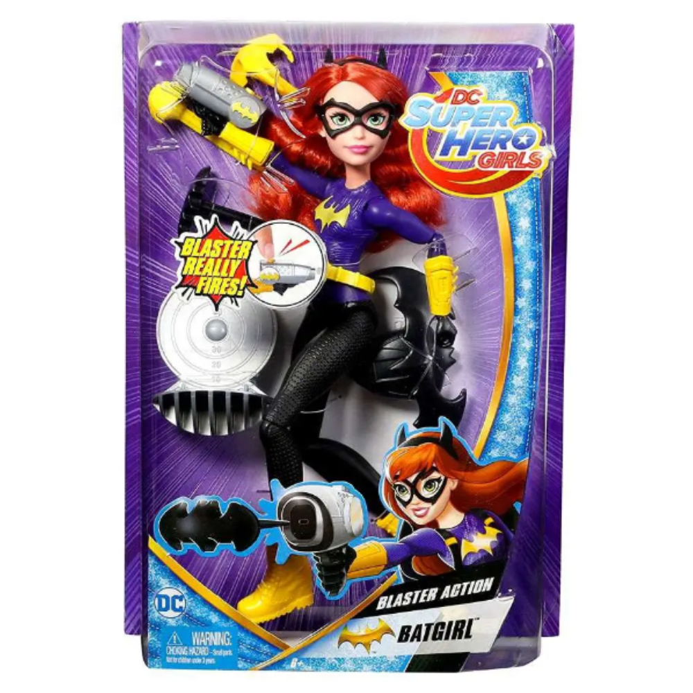 Mattel 12" Deluxe Doll - BATGIRL (BLASTER ACTION) DC Super Hero Girls