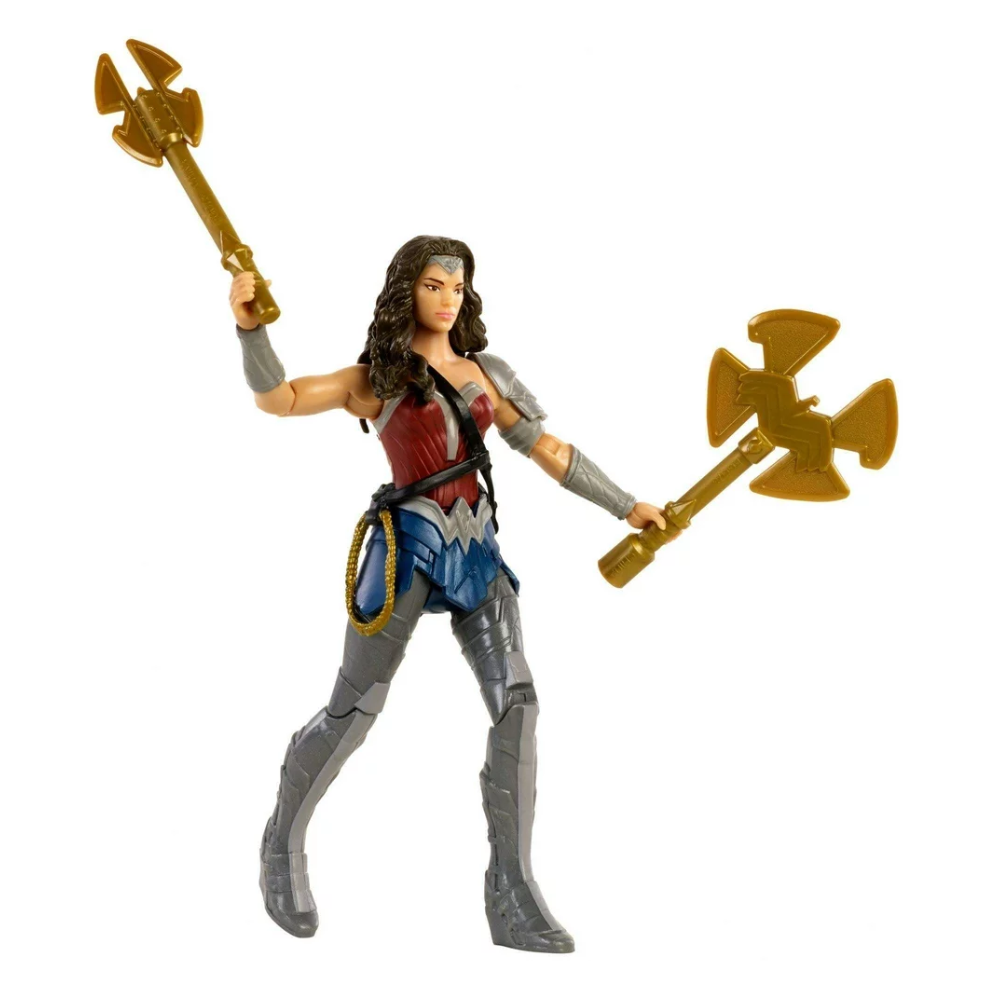 Mattel 6" Action Figure - BATTLE-READY WONDER WOMAN DC Justice League