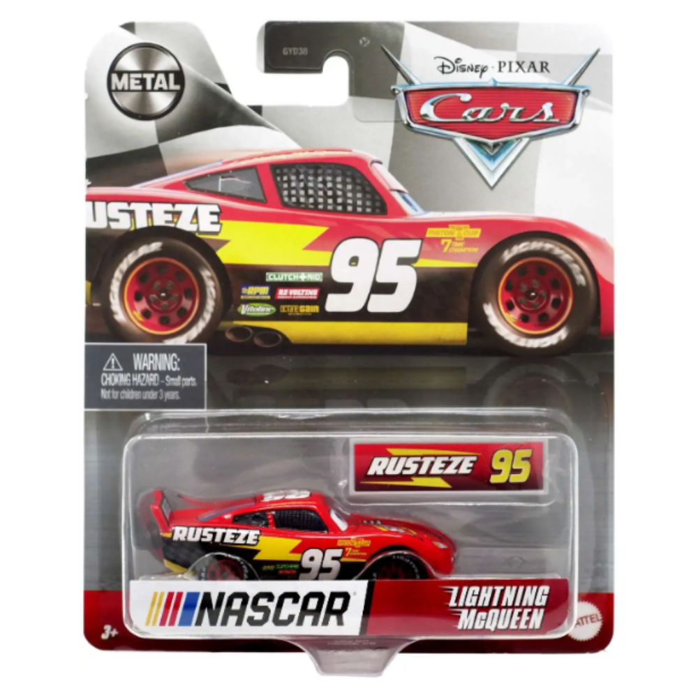 Mcqueen Racing Diecast Mattel Disney Cars Metal 1:55 Diecast